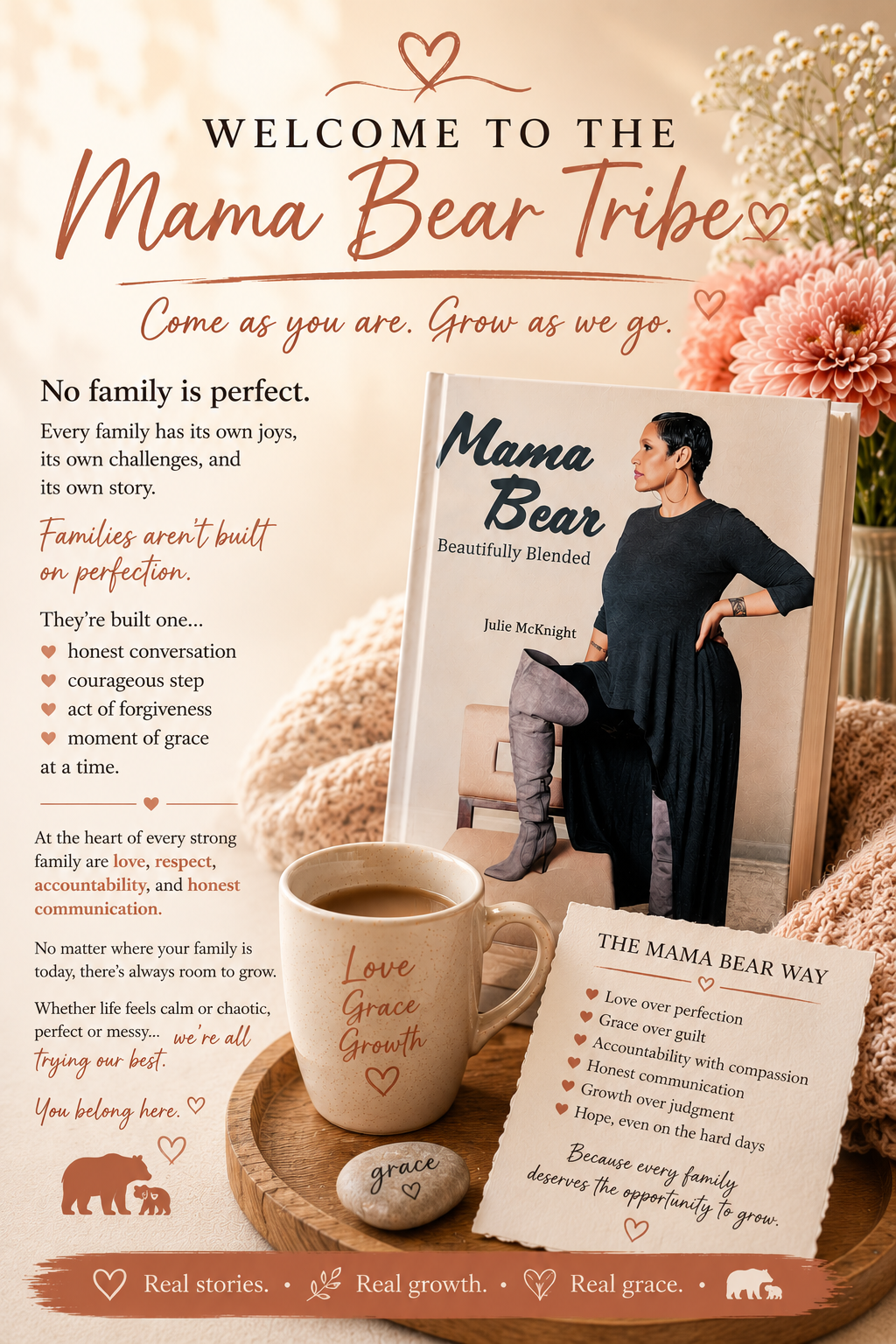 Welcome to the Mama Bear Tribe — Come as you are. Grow as we go.
